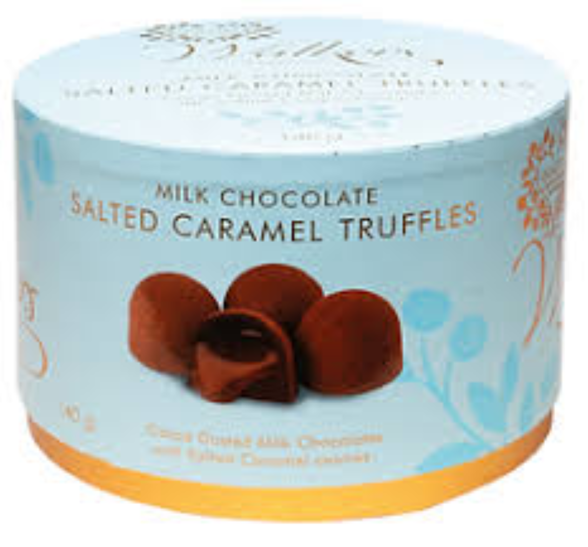 WALKERS SALTED CARAMEL DOME TRUFFLES 140G